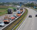 Bild: upl
Auf der A93 bei Nabburg hat sich am Montagnachmittag ein Auffahrunfall ereignet.