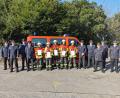 Bild: gz
Der ersten MTA-Prüfung im Feuerwehrbereich Ost stellten sich im Beisein der Feuerwehrführung in Eslarn zwei Feuerwehrdamen und drei Feuerwehrherrn.