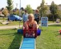 Bild: stg
Die Rollerbahn des Kinderschutzbundes wurde sehr gerne angenommen.