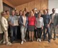 Bild: hcz
Die Führung der Tennisabteilung der SpVgg Schirmitz mit Abteilungsleiter Ferdl Grieger (Dritter von links).