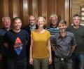 Bild: sgg
Der alte Vorstand übergibt die Geschäfte an den neuen Vorstand: (von links): Georg Schmidt, der neue Vorsitzende Lars Pachmann, Horst Radl, Julia Schmidt, Hans Ertl, Bastian Kopczyk und Martin Högner.