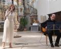 Bild: Kunz
Reinhild Kuhn und Thomas Holzhausen in der Michaelskirche.
