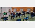 Bild: ndt
Jahreshauptversammlung in der Birgland-Halle; Vortragender: 1. Vorstand Thomas Melzer