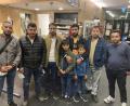 Bild: ca
Die afghanischen Ortskräfte in Weiden stellten sich den Fragen der Besucher: (von links) Ali und Hashimi sowie (von rechts) Sadat, Sadiqi und Ismat.