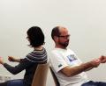 Bild: Florian Wein
Ein Szene aus dem Theatertraining des Ovigo-Theaters.