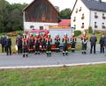 Bild: prh
Bürgermeisterin Marianne Rauh (links) war stolz auf die Jubiläumsgruppe der Freiwilligen Feuerwehr Roschau. Bereits zum 50. Mal absolvierte eine Gruppe die Leistungsprüfung und das mit großem Erfolg.