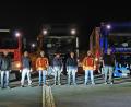 Bild: mde
Sonntagmorgen 3 Uhr in Kemnath: Drei LKW und zwei Transporter mit je zwei Fahrern machen sich auf den Weg ins Ahrtal. Über 50 Tonnen Baustoffe und Material wurden als Hilfsgüter dorthin geliefert.