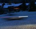 Bild: Karl-Josef Hildenbrand/dpa
Ein Auto fährt am frühen Morgen in Bad Hindelang im 1139 Meter hoch gelegenen Ortsteil Oberjoch durch die mit einer dünnen Schneedecke überzogenen Landschaft.