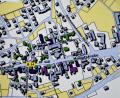 Grafik: Planungsgemeinschaft ums-Stadtstrategien, Leipzig/exb
In der Broschüre zum Innenentwicklungskonzept für Gebenbach sind die Leerstände violett gekennzeichnet. Diese Leerstände sollen für Wohn- oder Gewerbezwecke fit gemacht werden.