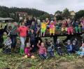 Bild: Monika Steffens/exb
Die Buben und Mädchen des Schwarzachtal-Kindergartens Schwarzhofen durften Rüben ernten.