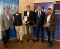Bild: Konstantin von Randow/exb
Neuwahlen beim ASP (von links): Andreas Otterbein, Maximilian Großer, Konstantin von Randow, Harald Schwartz und Daniel Müller.