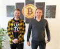 Bild: fph
Sebastian Nickl und Matthias Küffner haben große Pläne und glauben an die Zukunft der Blockchain.