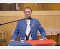 Bild: Stadtkapelle/exb
Vorsitzender Martin Konz zeichnete beim Festkommers viele verdiente Mitglieder aus.