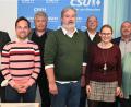Bild: gf
Der Vorstand des neuen CSU-Ortsverbands Eisberg-Karmensölden (von links): Oberbürgermeister Michael Cerny, Florian Füger, Andreas Neiswirth, Manfred Rauscher, Helmut Weigl, Susanne Wasner, Klaus Etzold und Beate Wollmann.