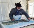 Bild: Martin Hangen/exb
Peter Lang bei der Arbeit vor Island im Sommer 2021.