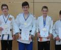 Bild: shu
Auf dem Bild von links: Nicolas Nagelschmidt, Marcel Knaus, Leon Beidin und Diego Schnellinger.
