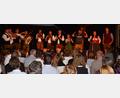 Bild: bey
Die "Tanngrinndler Musikanten" und die "Bauernseufzer" begeistern die Besucher im Schafferhof mit ihrem Progamm "fuxdeifelswild."