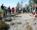Archivbild: roh
Schöne Erinnerungen verbinden die Teilnehmer mit den FGV-Wanderungen. Das Bild zeigt eine Gruppe auf dem Plateau der „Steinschlatter“.