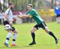 Bild: af
Daniel Kellner (links) hält als Innenverteifdiger die Abwehr des FC OVI-Teunz zusammen. Der 36-Jährige hat auch schon gegen Dynamo Dresden gespielt.