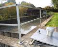 Bild: sm
Nicht nur das Wasser wird teurer, auch der Abwasserpreis steigt. Ursache hierfür sind gestiegene Kosten vor allem bei der Klärschlammentsorgung. Unser Bild zeigt die Kläranlage von Döltsch und Kirchendemenreuth.
