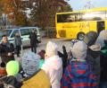 Bild: Heidi Neidl/exb 
Grundschule Fensterbach: Es ging um Sicherheit rund um den Schulbus.