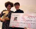 Bild: Hirsch
Die iranische Regisseurin Narges Kalhor (links) gewann mit Kamerafrau Julia Swoboda (rechts) den bayerischen Dokumentarfilmpreis 2021, verbunden mit einem Preisgeld von 1000 Euro.