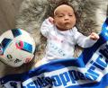 Bild: Sebastian Rupprecht/exb
Das 600. Mitglied der Sportfreunde Ursulapoppenricht: die sieben Wochen alte Heidi Rupprecht.