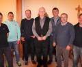 Bild: kro
Das neu gewählte Vorstandsteam der "Freien Wähler der Marktgemeinde Mähring" (von links): Norbert Burger, Manfred Fehr, Johannes Wölfl, Vorsitzender Siegfried Scharnagl, Wolfgang Meisl, Alfred Benkner und Walter Frank.