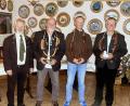 Bild: Georg Rebl/exb 
Gildenmeister Georg Rebl (links) gratulierte den Siegern (von rechts) Hans-Erich Jenke, Thomas Jenke und Josef Kurzwart.