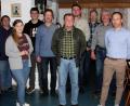 Bild: wro
Die Vereinsspitze des Kleintierzuchtvereins: Von links Martin Schuller, Kathrin Brabec, Johannes Stengl, Markus Stengl, Günther Brandl, Andreas Thoma, Wolfgang Schön, Josef Hanauer und Thomas Kuhbandner.