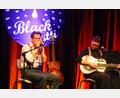 Bild: stg
Peter Crow C. (l.) und Ferdinand „Jelly Roll“ Kraemer boten als "Black Patti" einen durch und durch überzeugenden Musikabend bei "Klein & Kunst".