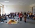 Bild: jzk
Sehr gut gefallen hat den Kindern der Krippe und der Kita am Sonnenhügel die kleine Martinsfeier in der Turnhalle.