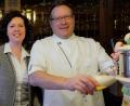 Bild: tr
Bei Silvia und Johann Lemberger ist Essen Wellness pur.