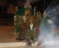 Bild: kro
Fast schon mystisch in Weihrauch gehüllt: der geschmückte Altar zur Hubertus-Messe. Stadtpfarrer Dr. Thomas Vogl hielt die Predigt.