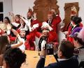 Bild: Lowak
Laut, eng und lustig ging es in früheren bei der Proklamation im Rathaus zu. Heuer verläuft die Veranstaltung etwas anders. Die Narrhalla Windischeschenbach läutet die fünfte Jahreszeit im Freien ein.