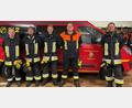 Bild: bö
Die Feuerwehr Hohenburg strukturiert sich um (von links): Zweiter Kommandant Erich Dieling, Kommandant Martin Falk, Atemschutzleiter Thomas Wolfsteiner, Gerätewart Philipp Reindl, Vorsitzender und Bürgermeister Florian Junkes.