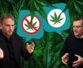 Bild: Martin Zimmer
Oberstaatsanwalt Christian Härtl und Anwalt Marc Steinsdörfer diskutieren über die Legalisierung von Cannabis.