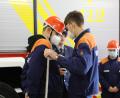 Bild: exb
Fit for Fire - 51 junge Floriansjünger legen die Jugendflamme Stufe III ab .