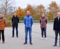 Bild: twi
Das neue Organisationsteam mit Bürgermeister Konrad Kiener, Max Schaubeck, Stefan Mutzbauer, Tobias Egl und Tobias Lang (von rechts) stellte sich vor und sagte den Adventsmarkt ab