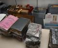 Bild: Petra Hartl
Etwa 1000 Bücher mussten nach einem Wasserschaden im Seidel-Archiv ausgelagert werden.
