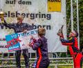 Bild: Niklas Trapp/exb
Zur gewonnenen Meisterschaft gab es, wie im Profimotorsport, für den Sieger eine Sektdusche.