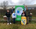 Bild: Mittelschule Waldsassen/exb
Die Öko-AG mit ihrer Auszeichnung Umweltschule 2021.