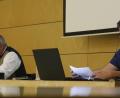 Bild: mfh
Der Ammerthaler Bürgermeister Anton Peter (links) und Kämmerer Christoph Leikam (rechts) bei der Sitzung, in deren Verlauf es wieder einmal zu unschönen Auseinandersetzungen kam.