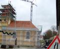 Bild: grm
Auf der Baustelle der St. Barbara-Kirche in Irchenrieth ist Winterpause eingekehrt. Die weiterhin bestehende Engstelle an der Kirche bedeutet bei der Ortsdurchfahrt für alle Verkehrsteilnehmer nun zur Winterzeit besondere Vorsicht und vor allem Geschwindigkeitsbeschränkung!