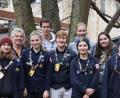 Bild: sgg
Die Rosenberger Pfadfinder vom Stamm Graf Gebhard bei ihrem Planungswochenende in Eschenbach.