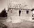 Bild: Privatarchiv Fritz Fürk
So sahen 1951 die Rohbauten in der Kreuzleite in Kirchenthumbach aus. Gebauten wurden sie ohne große Maschinen.