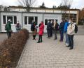 Bild: Eichl
Neun Klassen der Lobkowitz-Realschule sind in Container ausgelagert; die Schulleitung spricht wie die SPD-Kreistagsfraktion von "dringendem Handlungsbedarf".