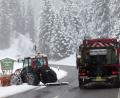 Bild: Kilian Pfeiffer/dpa
Schnee und Eisglätte sorgten am Montag in Bayern für zahlreiche Unfälle.
