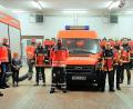 Bild: Feuerwehr Wiesau/exb
Im Bild die Vertreter des BRK und der FFW Wiesau: Von links Matthias Dittrich (Fachdienstleiter Technik und Sicherheit), Christian Stahl (BRK, Kreisbereitschaftsleiter), Manuel Maierhöfer (stellvertretender Fachdienstleiter Technik und Sicherheit), Zweiter Kommandant Alexander Bäumler, Michael Krauß (BRK Mitterteich), Kommandant Christian Blohmann, Manfred Beer (Vorsitzender FFW Wiesau), Ralf Steinberger (Maschinistenchef FFW Wiesau), Dritter Bürgermeister André Putzlocher.