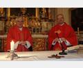 Bild: amö
Regionaldekan Holger Kruschina (rechts) und Pfarrer Eugen Wismeth feierten gemeinsam den Gottesdienst.